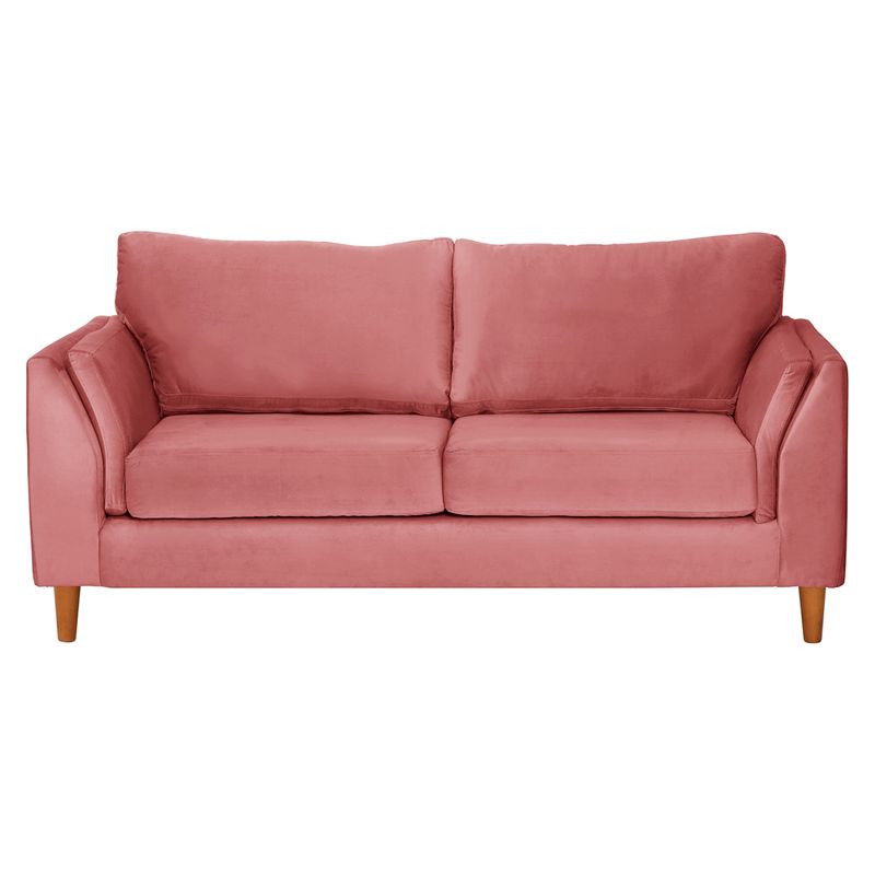 LATAM HOME - Sofá Milan 2 Cuerpos Tela Velvet Latam Home