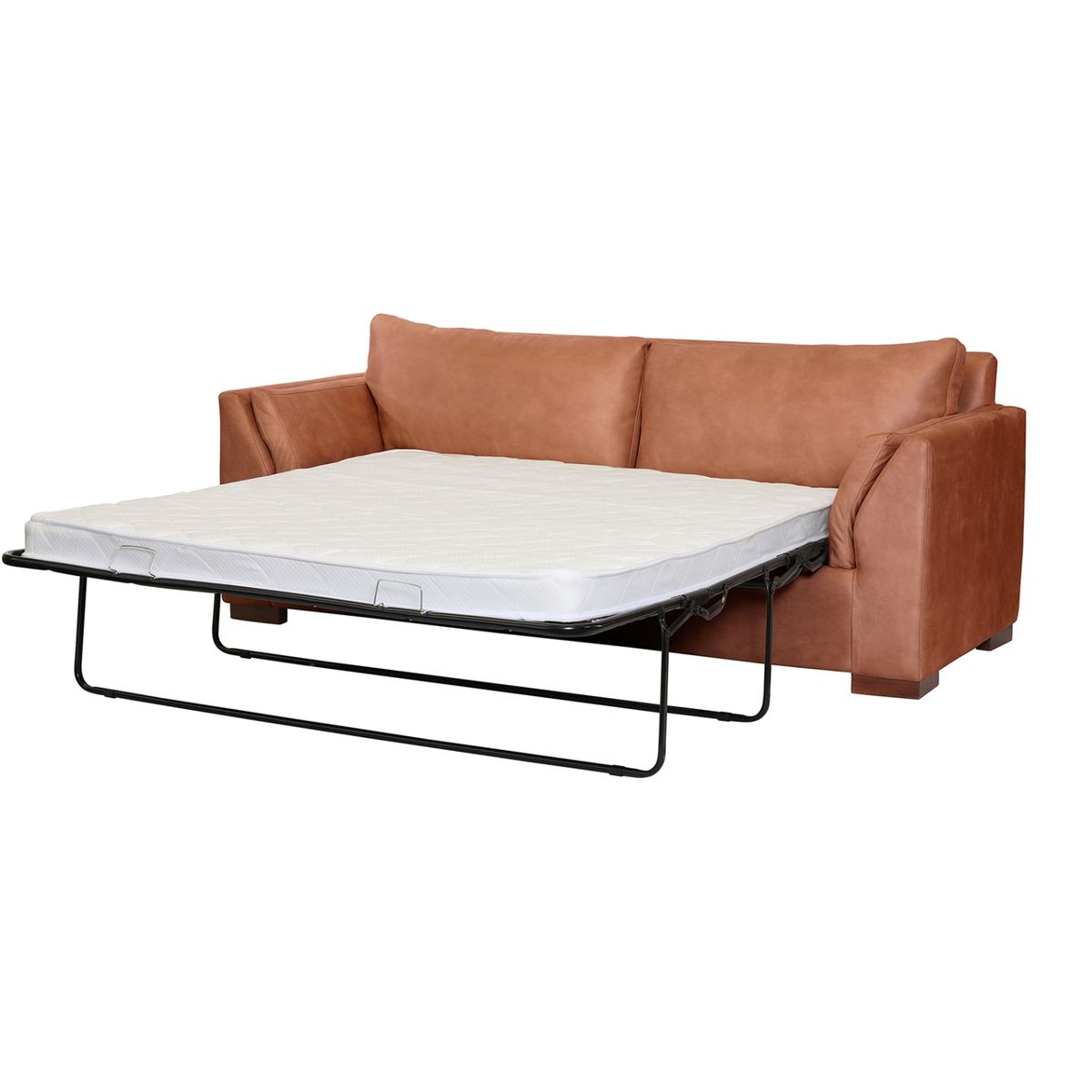 LATAM HOME - Sofá Cama Milan 2 Plazas Cuero Latam Home