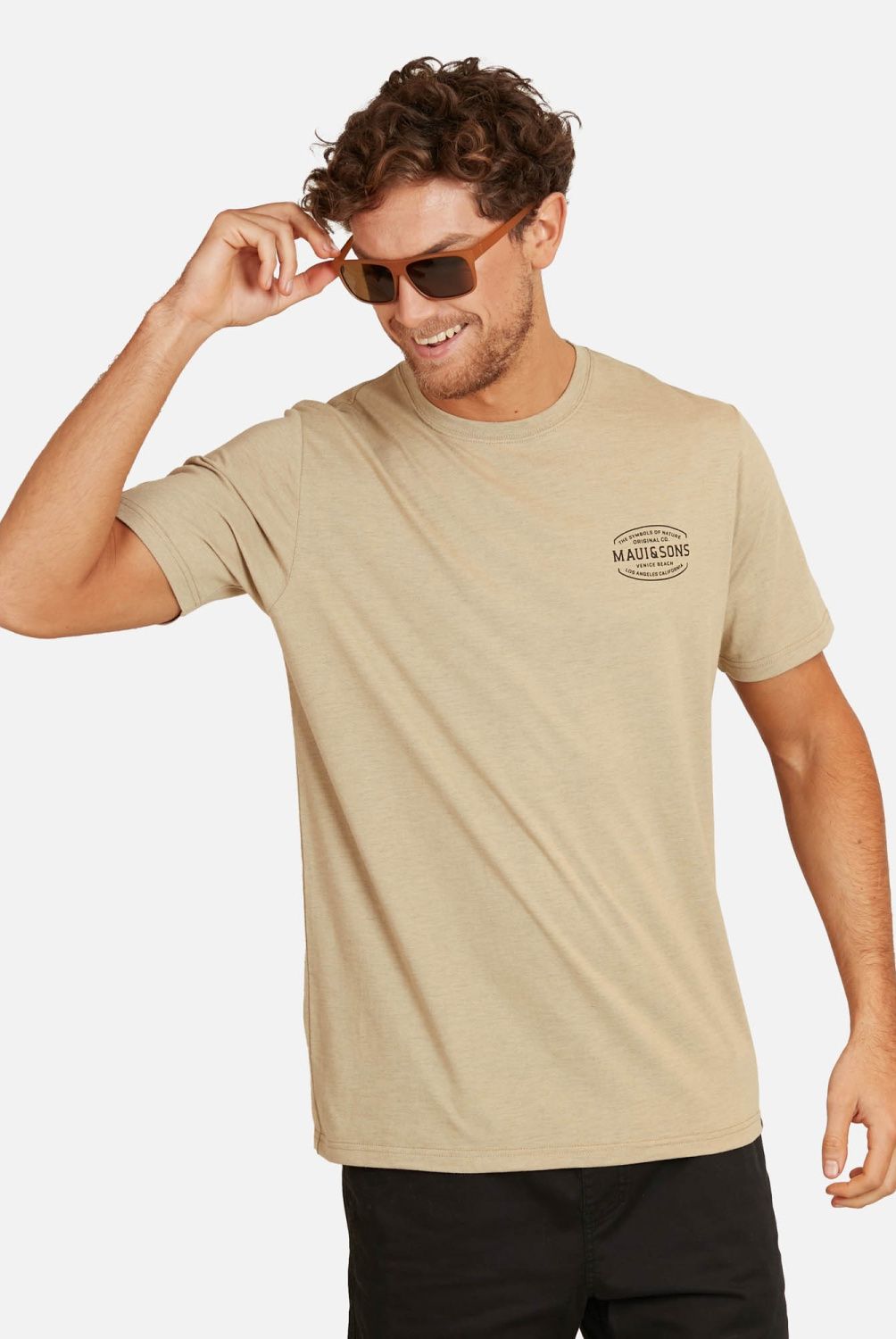 MAUI AND SONS - Polera Manga Corta Algodón Hombre Maui And Sons