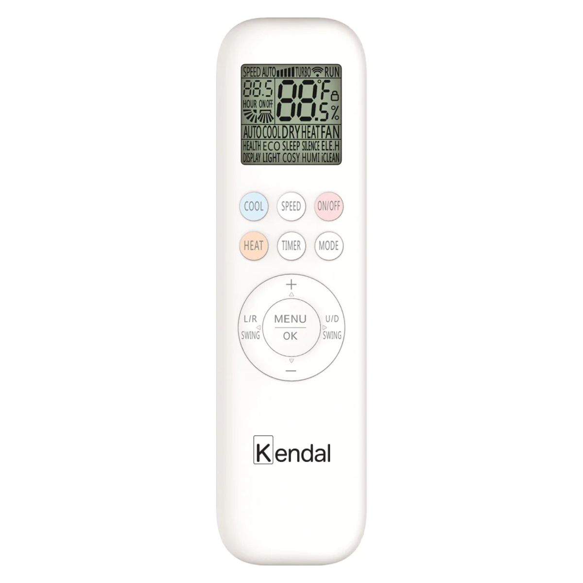 KENDAL - Aire Acondicionado Split Frio-Calor Convencional 24.000 BTU Wifi Kendal