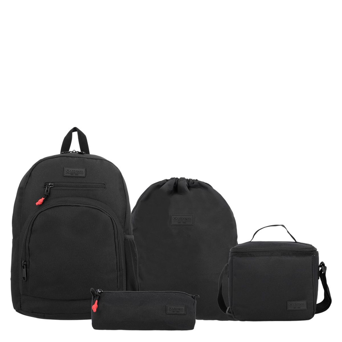 XTREM - Multipack Mochila + Lonchera + Estuche + Bolso 4Xt Unisex Xtrem