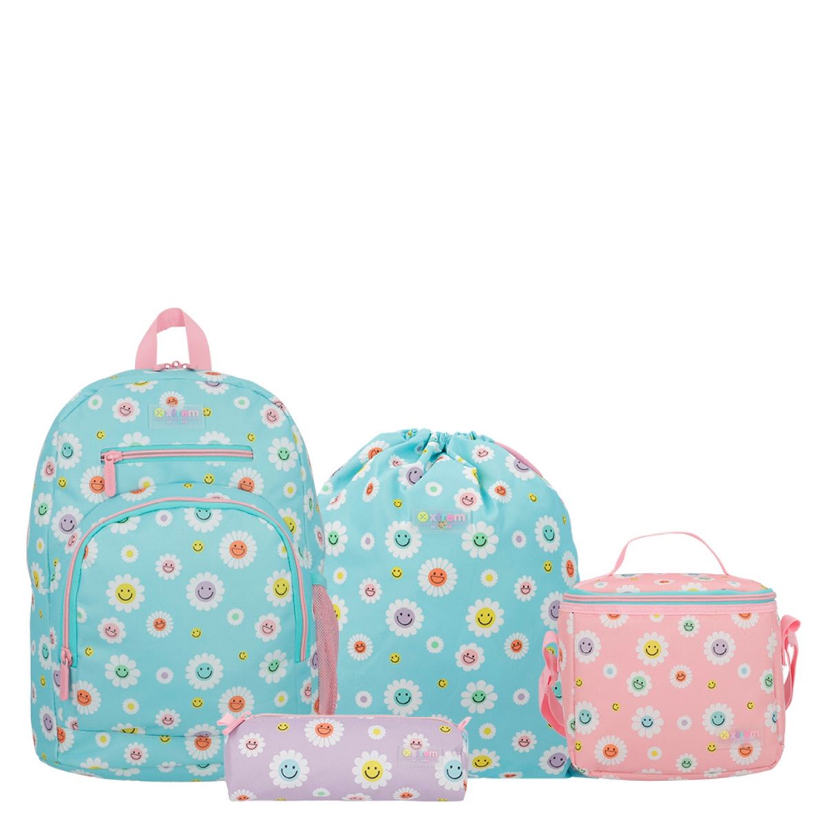 XTREM - Multipack Mochila + Lonchera + Estuche + Bolso 4Xt Unisex Xtrem