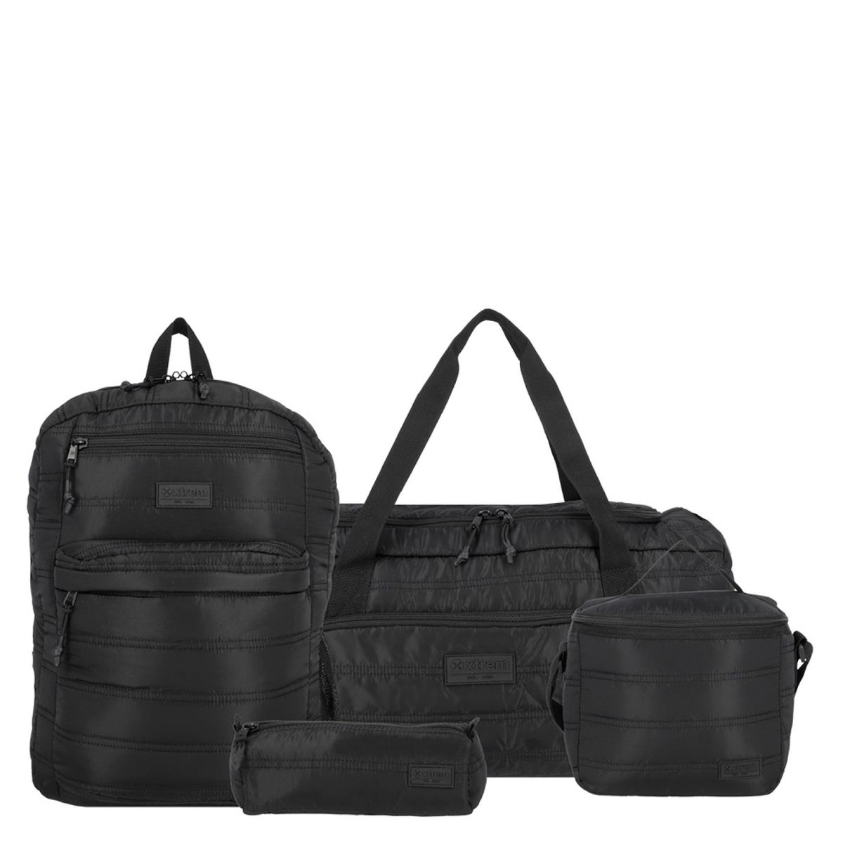 XTREM - Megapack 2.0 Mochila + Lonchera + Estuche + Bolso 4Xt Unisex Xtrem