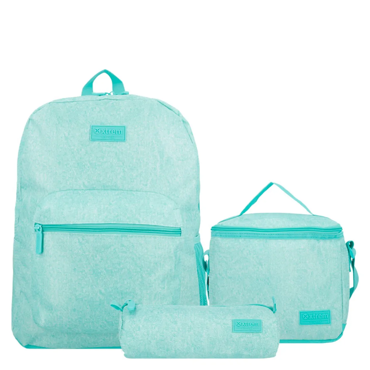 XTREM - Triple Pack Mochila + Lonchera + Estuche 4Xt Unisex Xtrem