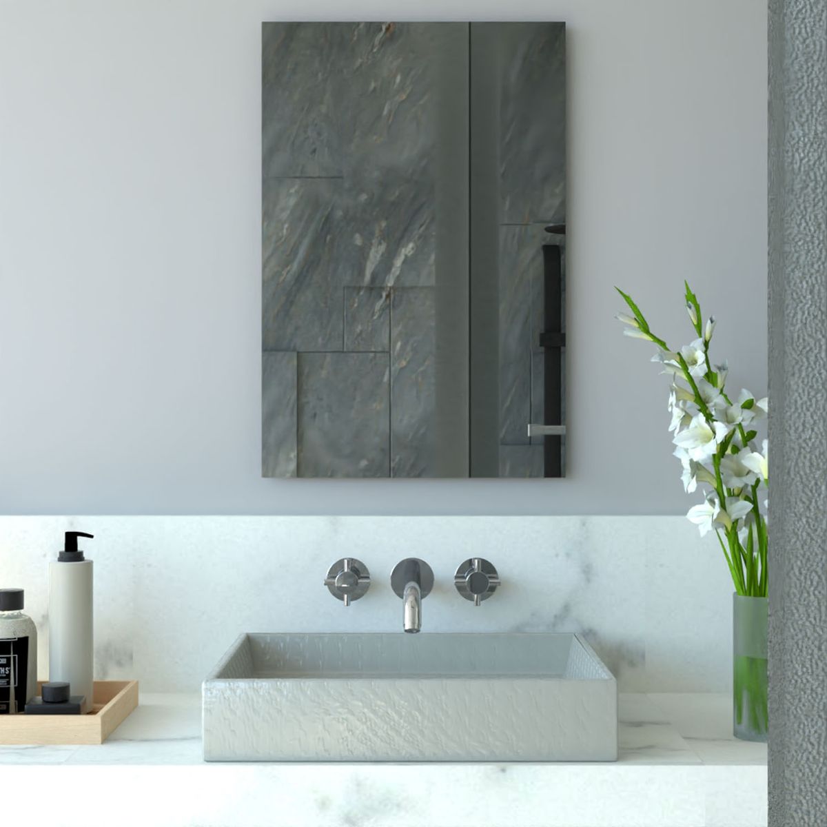 TUHOME - Espejo De Pared Bolonia 60 Cm Tuhome