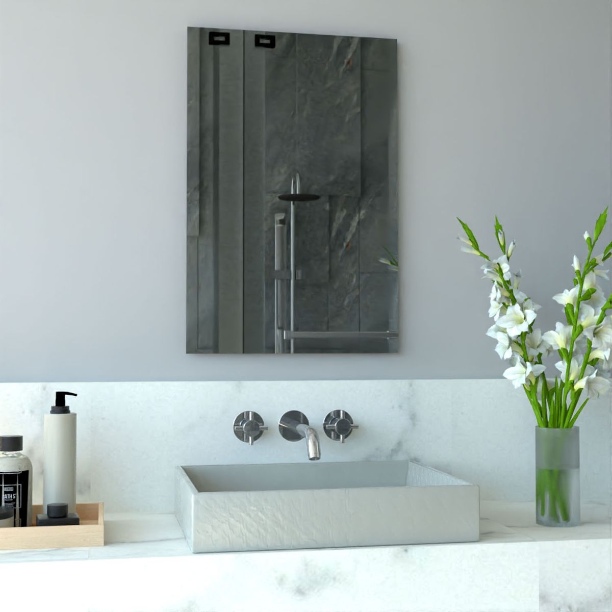 TUHOME - Espejo De Pared Bolonia 60 Cm Tuhome