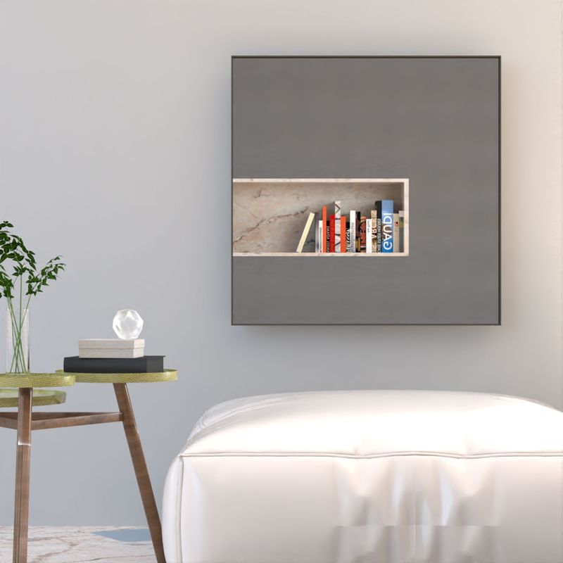 TUHOME - Espejo De Pared Ambar 58 Cm Tuhome
