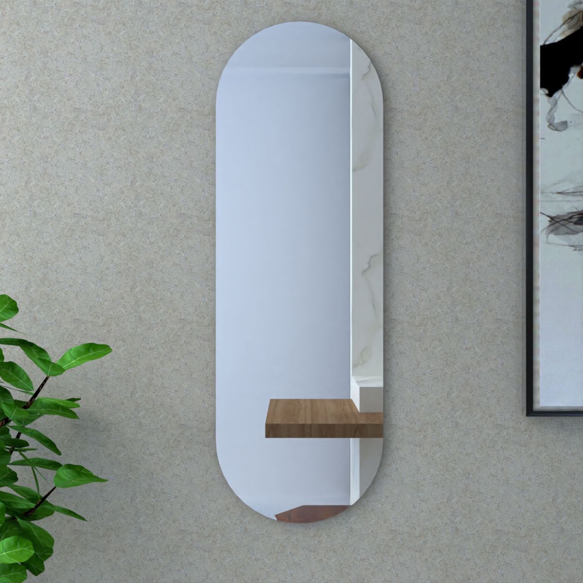 TUHOME - Espejo De Pared Lucera 120 Cm Tuhome