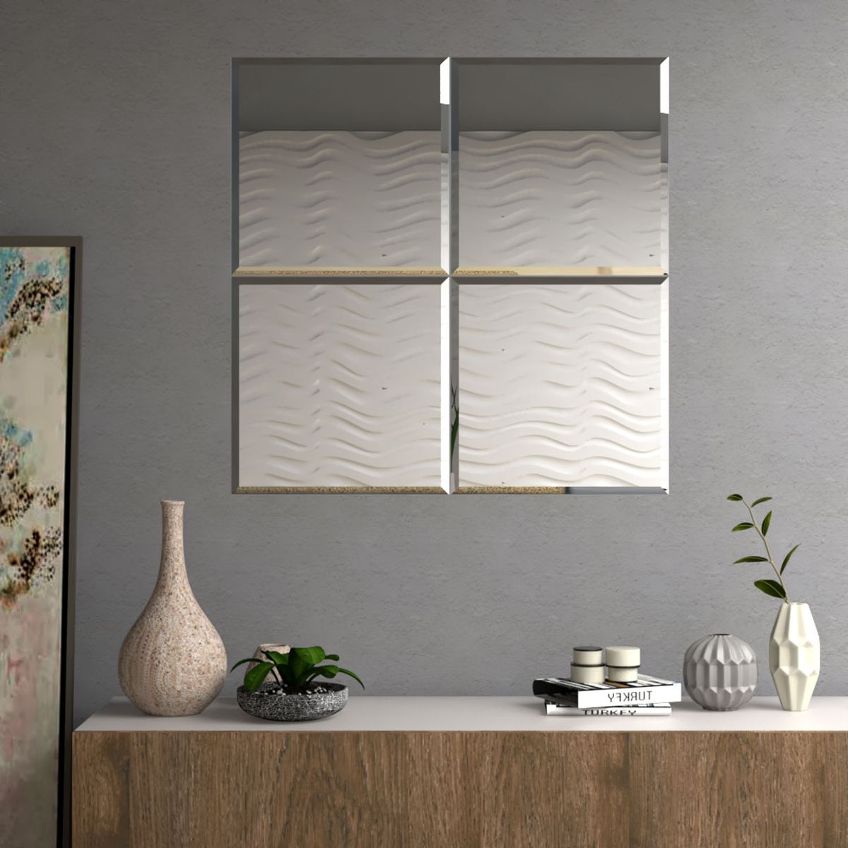 TUHOME - Espejo De Pared Malta 80 Cm Tuhome