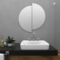 TUHOME - Espejo De Pared Rimini 60 Cm