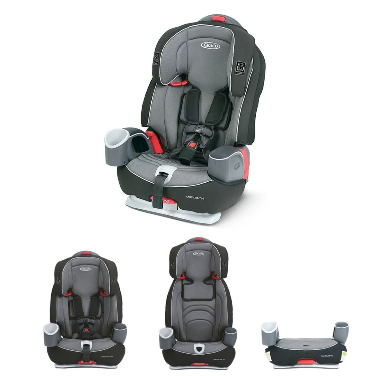 GRACO - Silla de Auto Convertible Nautilus 65 Bravo Graco