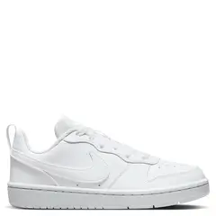 NIKE - Court Borough Low Zapatilla Urbana Niño Blanco (34.5 a 38.5)