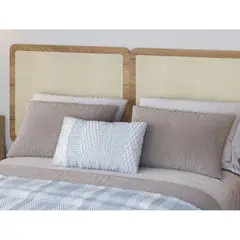 DECOCASA - Respaldo Ratan Natural 2 Plazas