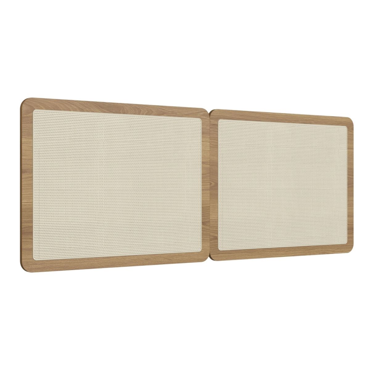 DECOCASA - Respaldo Ratan Natural 2 Plazas Decocasa