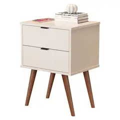BE DESIGN - Velador Perla Luxor 2 Cajones