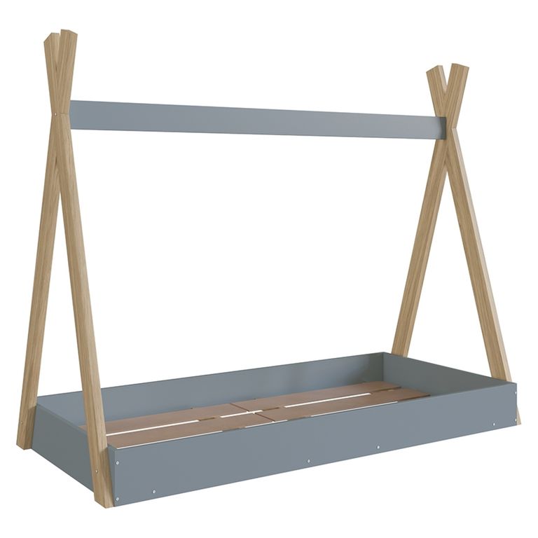 KIDSCOOL Cama Infantil Montessori Azul