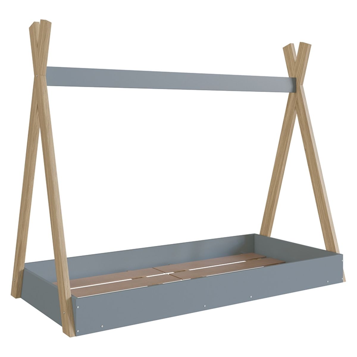 KIDSCOOL - Cama Infantil Montessori Azul Kidscool