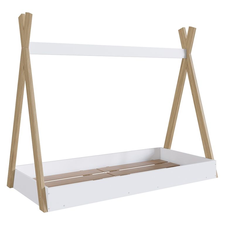 KIDSCOOL Cama Infantil Montessori Blanca