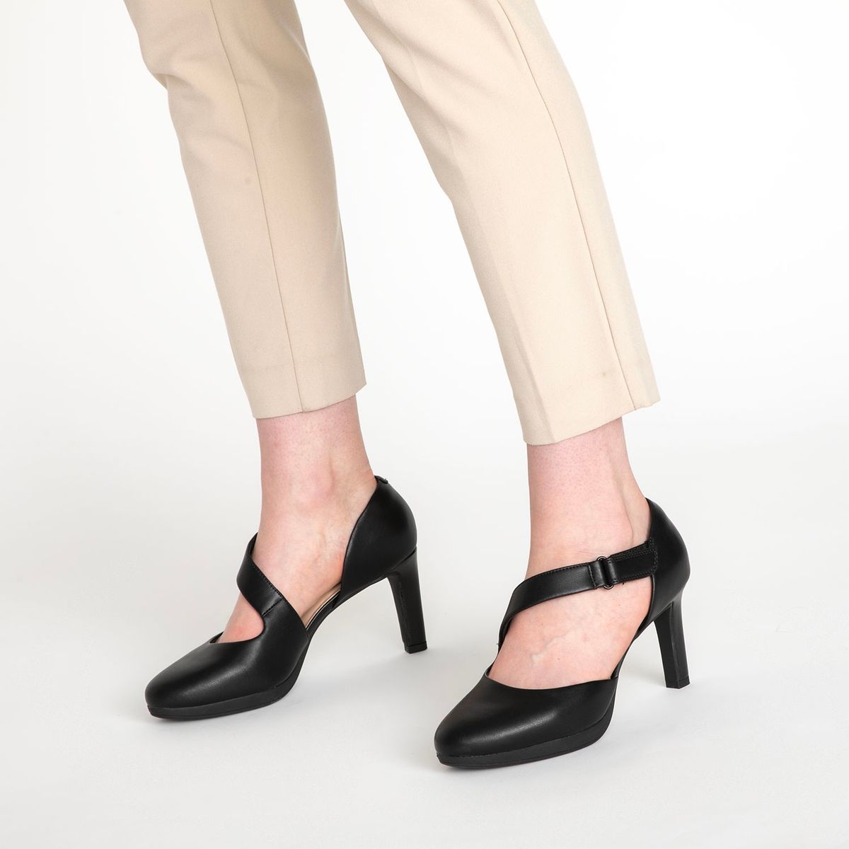 CLARKS - Zapato Formal Mujer Cuero Negro Clarks