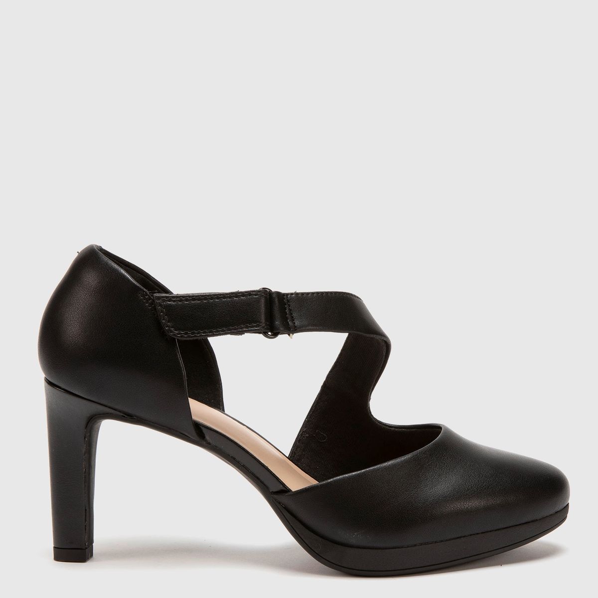 CLARKS - Zapato Formal Mujer Cuero Negro Clarks