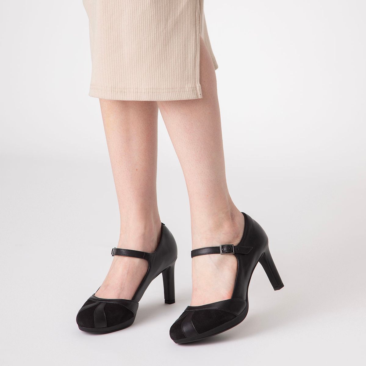 CLARKS - Zapato Formal Mujer Cuero Negro Clarks