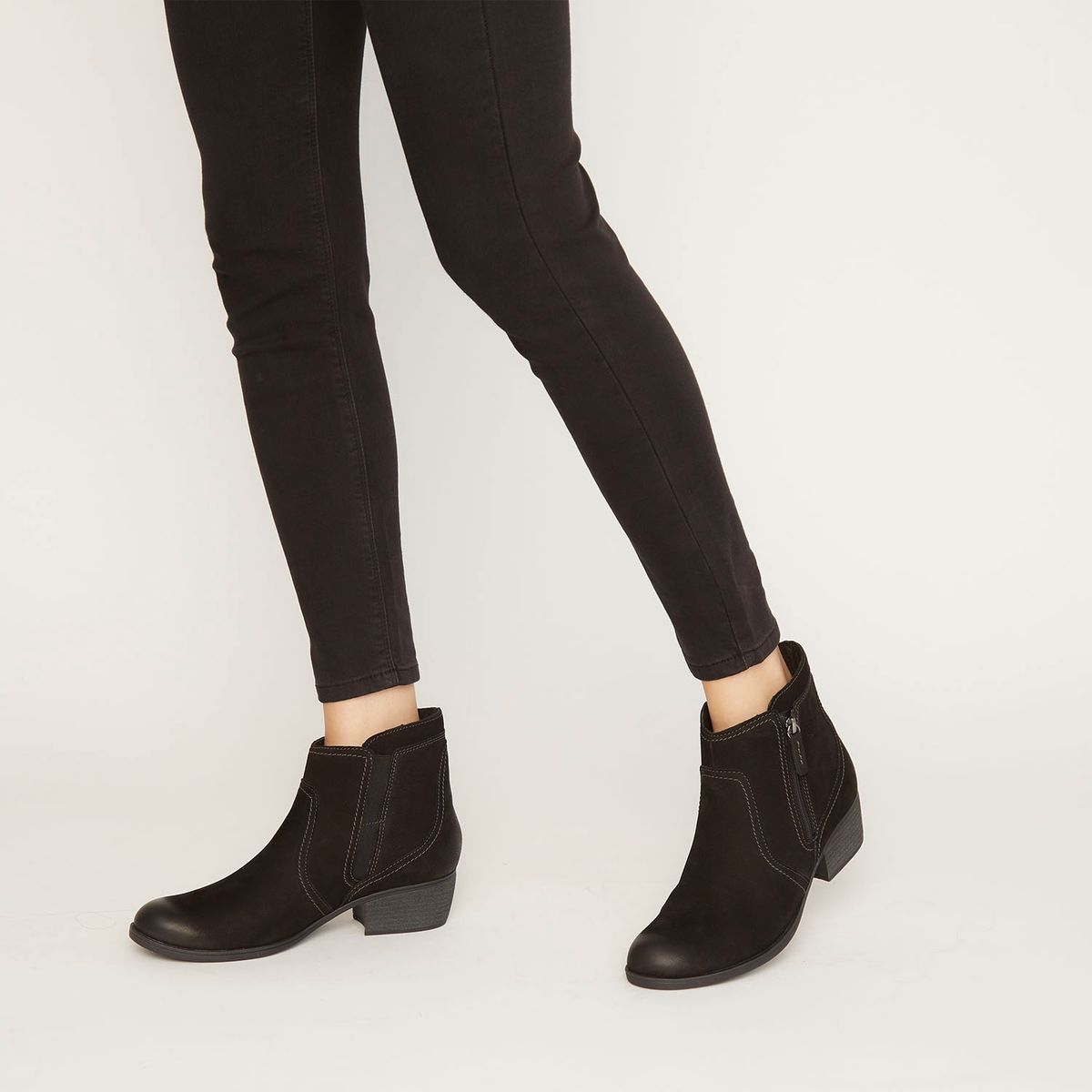 CLARKS - Botín Mujer Negro Clarks