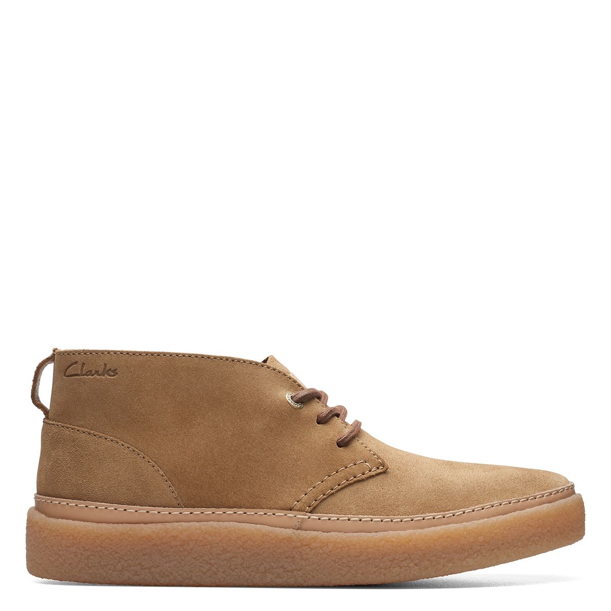 CLARKS - Botín Hombre Cuero Café Clarks