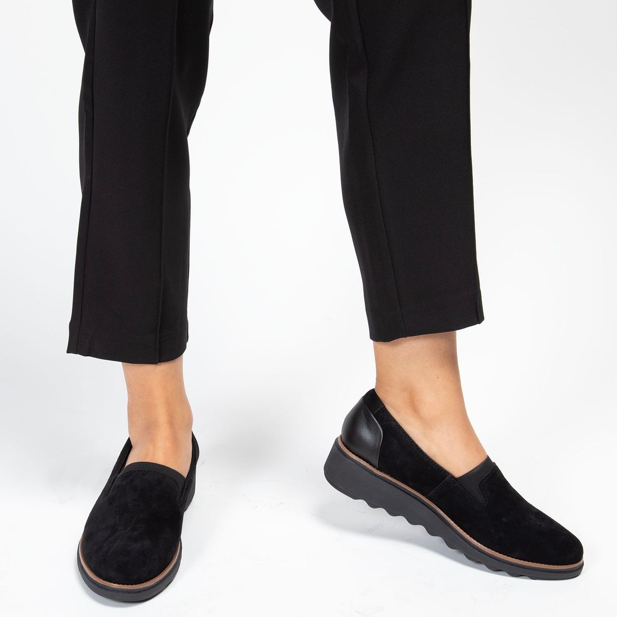 CLARKS - Mocasín Mujer Negro Clarks