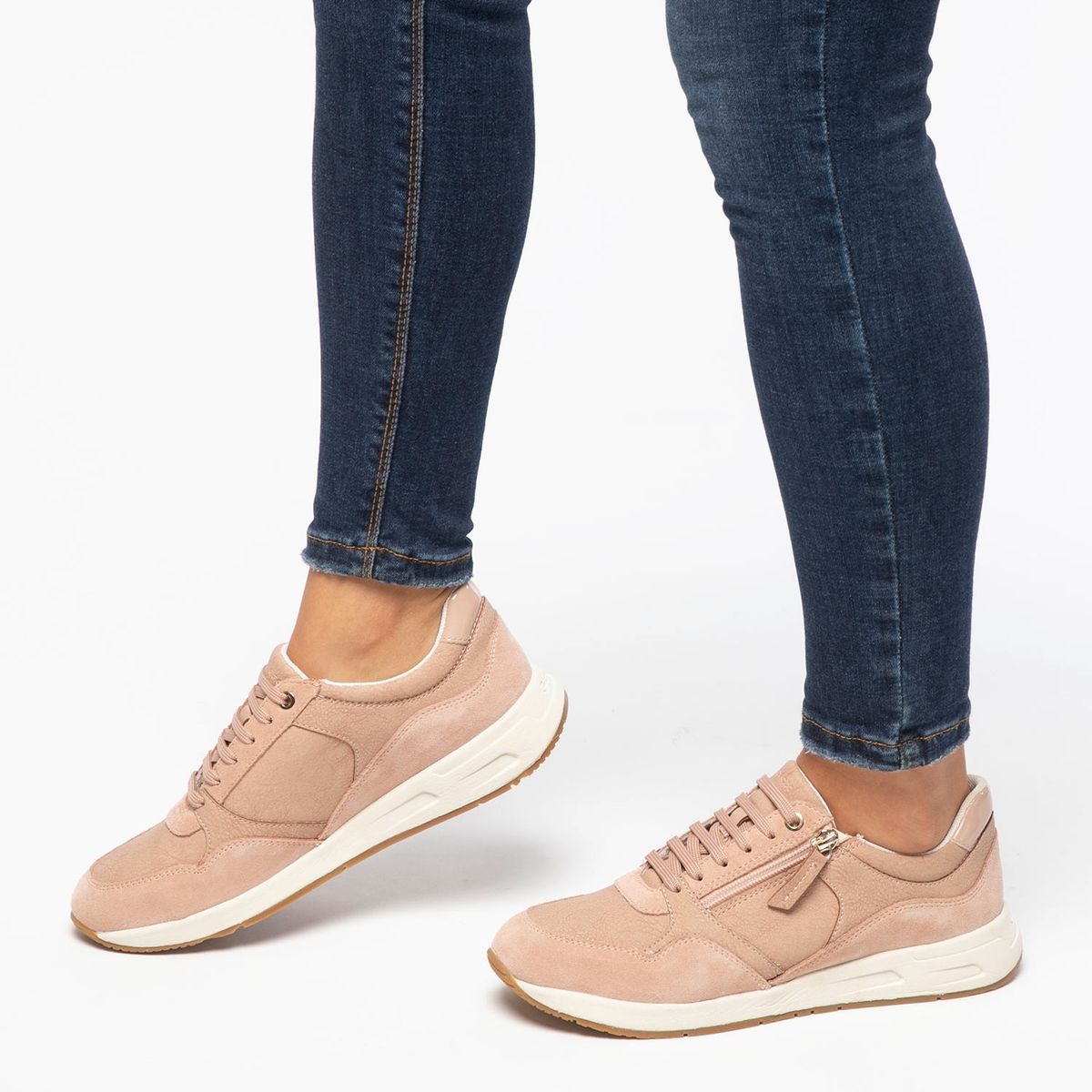 GEOX - Zapatilla Urbana Mujer Blanco Geox