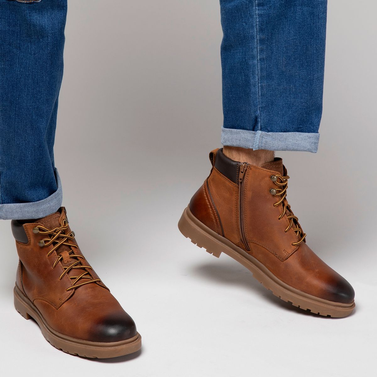 GEOX - Botín Hombre Café Geox