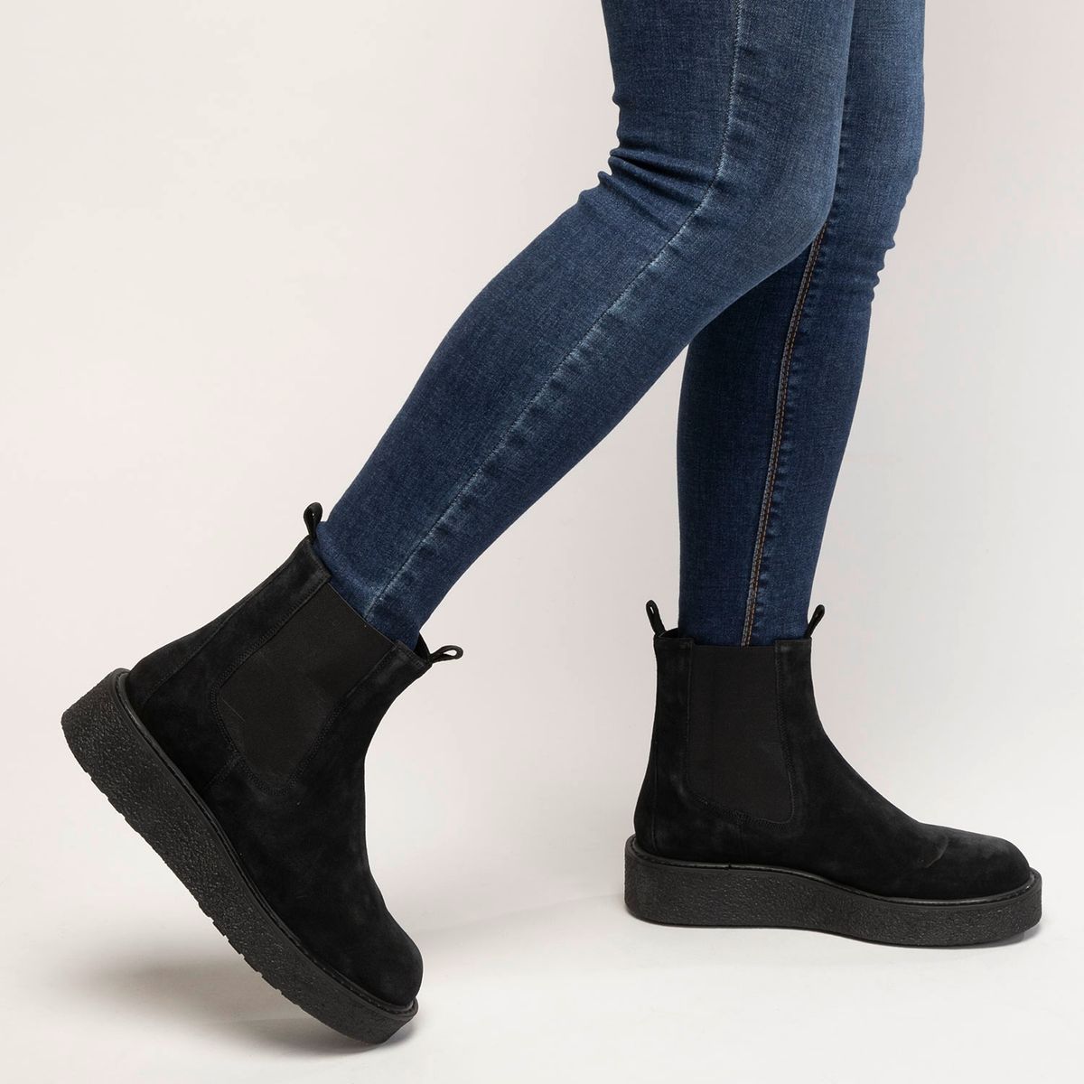 GEOX - Botín Mujer Negro Geox