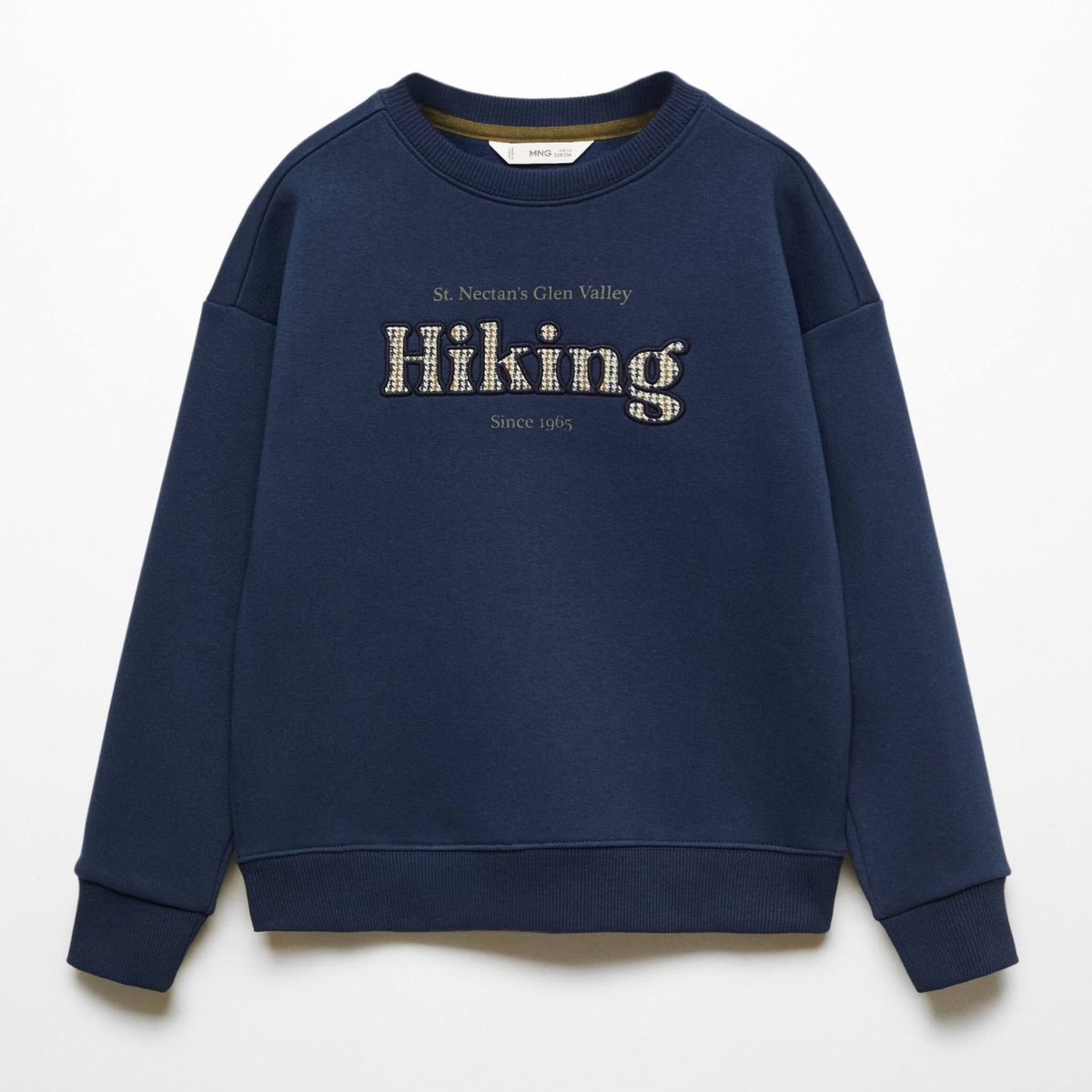 MANGO KIDS - Polerón Mensaje Estampado Niño Mango Kids