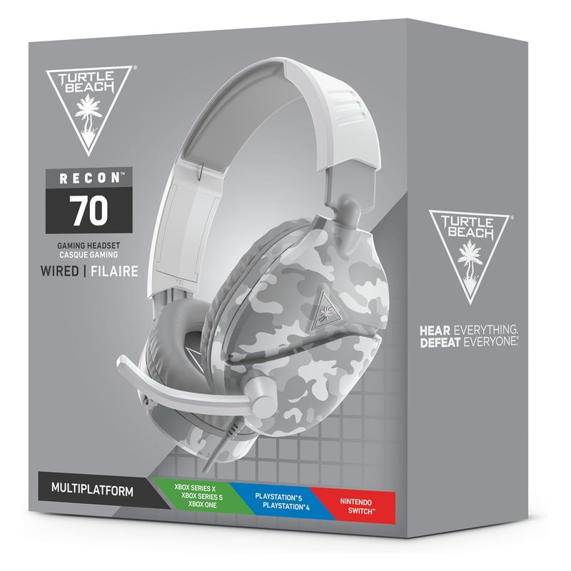 TURTLE BEACH - Audífono Recon 70 Artic Camo Turtle Beach