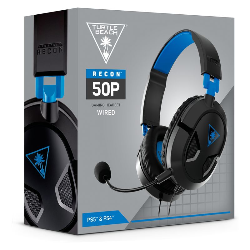 TURTLE BEACH - Audífono Recon 50P Black Turtle Beach