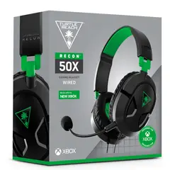 TURTLE BEACH - Audífono Recon 50X Black/Green