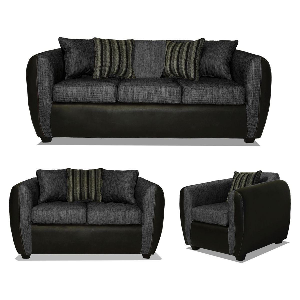 COMERCIALIZADORA ELEGANT DETAIL - Juego De Living 6 Puestos Oklahoma T/Pu Elegant Detail