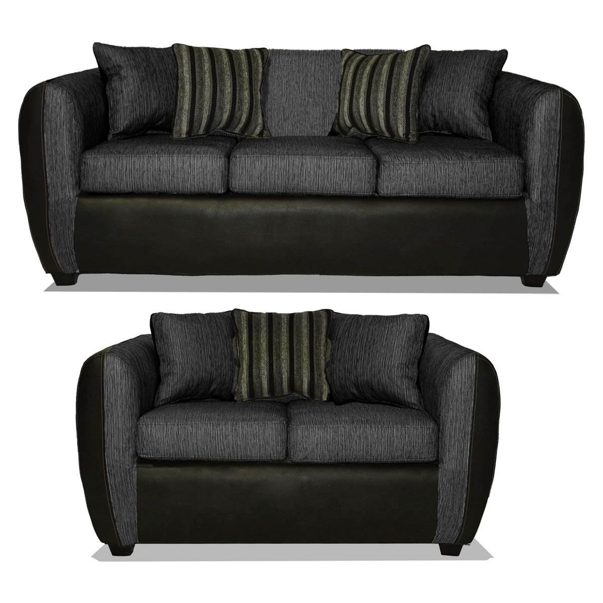 COMERCIALIZADORA ELEGANT DETAIL - Juego De Living 5 Puestos Oklahoma T/Pu Elegant Detail