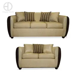 COMERCIALIZADORA ELEGANT DETAIL - Juego De Living 5 Puestos Oklahoma T/Pu Beige Elegant Detail