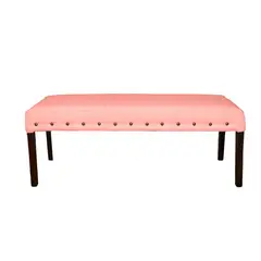 COMERCIALIZADORA ELEGANT DETAIL - Banqueta Kentucky Tela Palo Rosa Elegant Detail