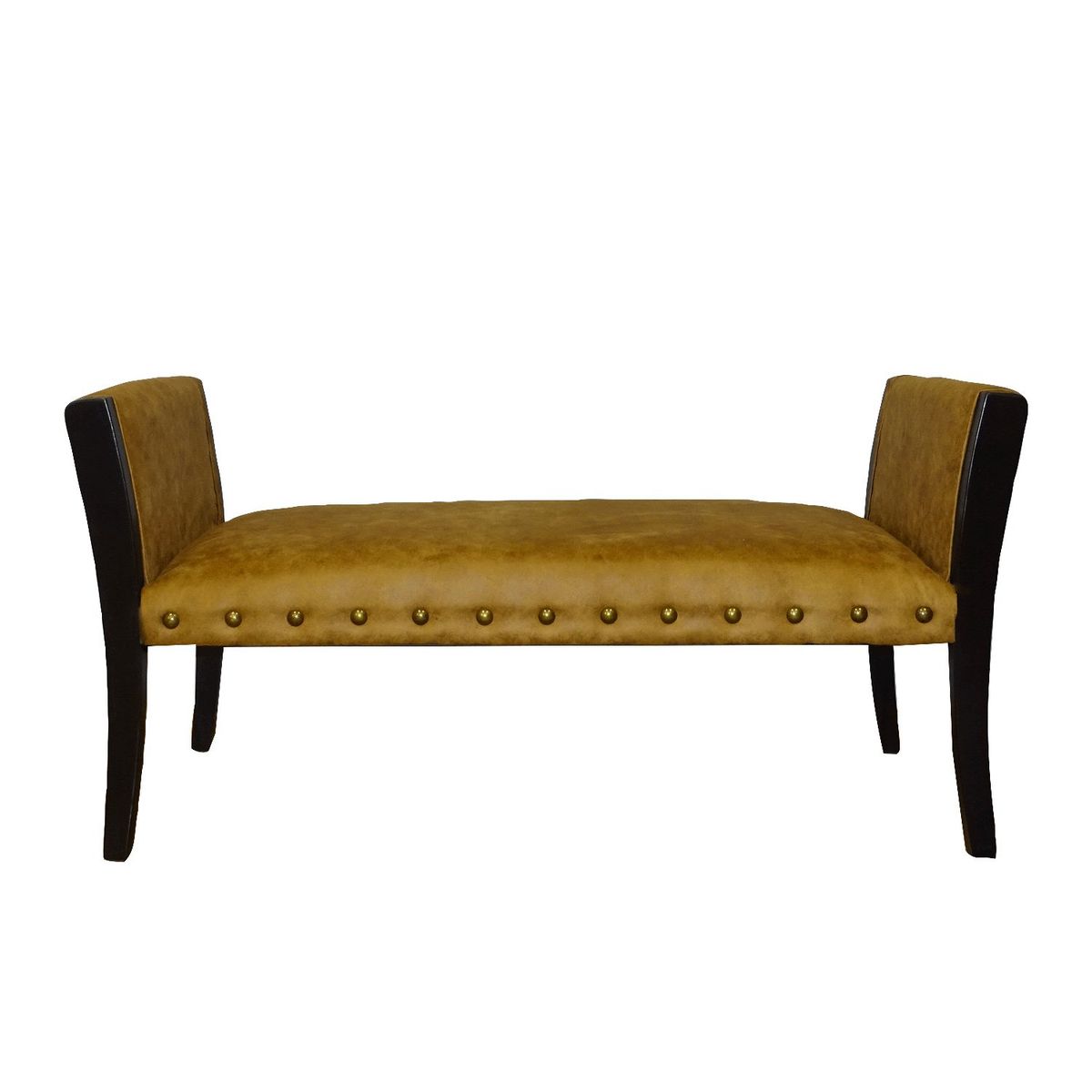 COMERCIALIZADORA ELEGANT DETAIL - Banqueta Cleveland Cuero Café Elegant Detail