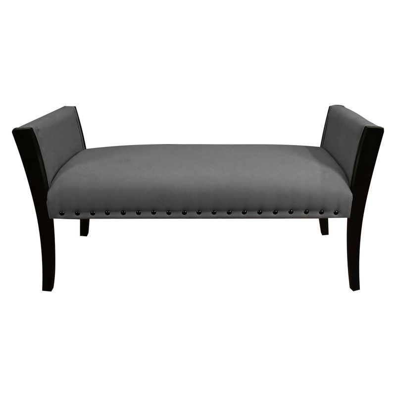 COMERCIALIZADORA ELEGANT DETAIL - Banco 72X140 Cm Cleveland Gris Elegant Detail