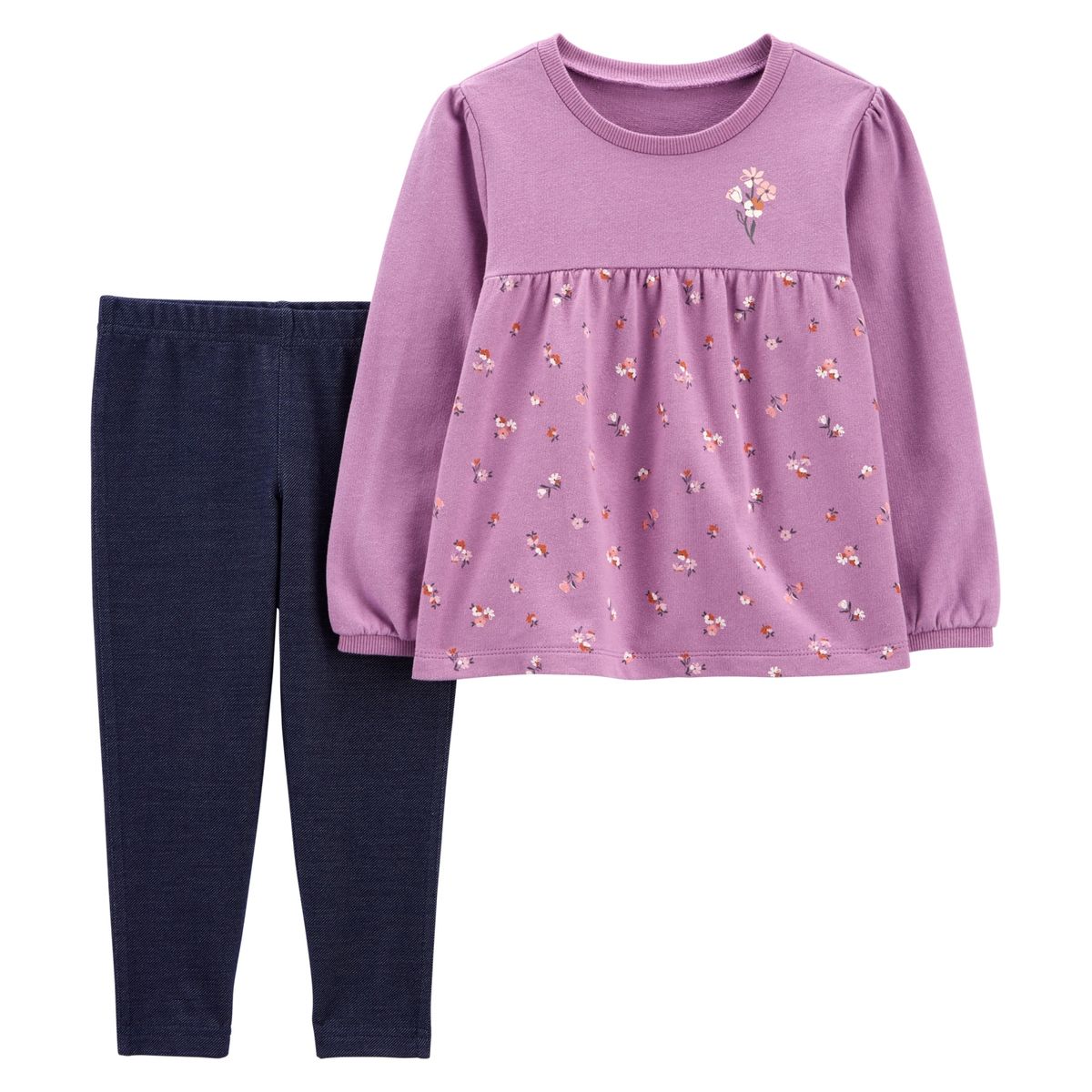 CARTER'S - Conjunto 2 Piezas Polera y Calza Niña Carter's