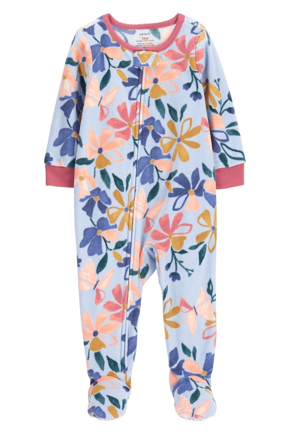 CARTER'S - Pijama Polar Estampado Niña Carter's
