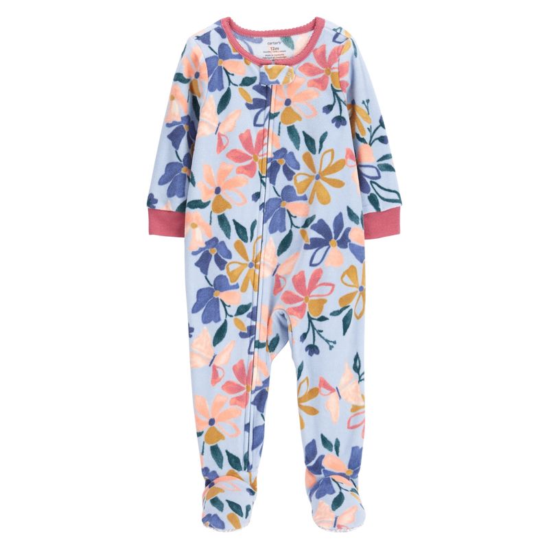 Pijama Carters Ropa Carters Chile Pijama Polar Estampado Niña Carter's Carters Chile