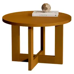 BE DESIGN - Mesa De Cento Redonda Be Caramelo
