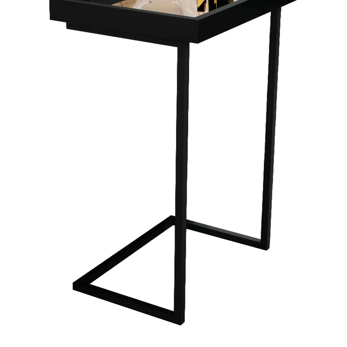 BE DESIGN - Mesa Auxiliar Luxor Negro Be Design