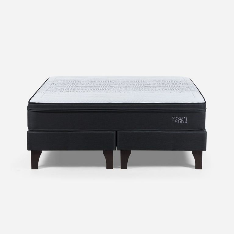 ROSEN Box Spring Tempo 2 Plazas X 2.00Mt Base Dividida