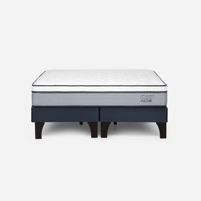 ROSEN Cama Europea Indie King X 2.00Mt Base Dividida