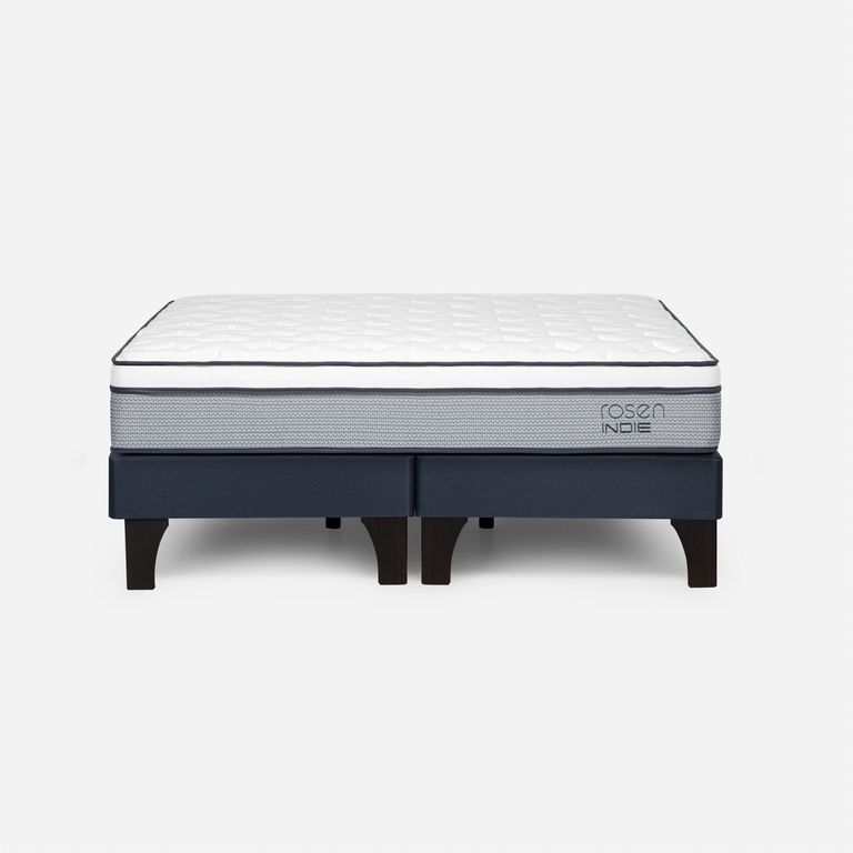 ROSEN Cama Europea Indie Super King X 2.00Mt Base Dividida