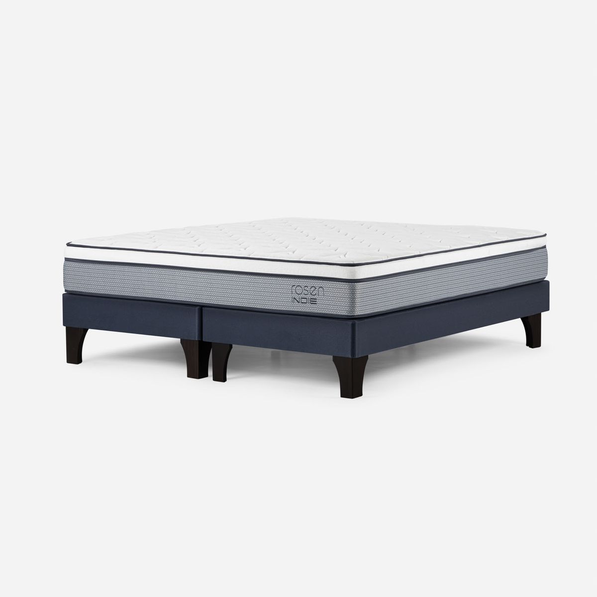 ROSEN - Cama Europea Indie Super King X 2.00Mt Base Dividida Rosen